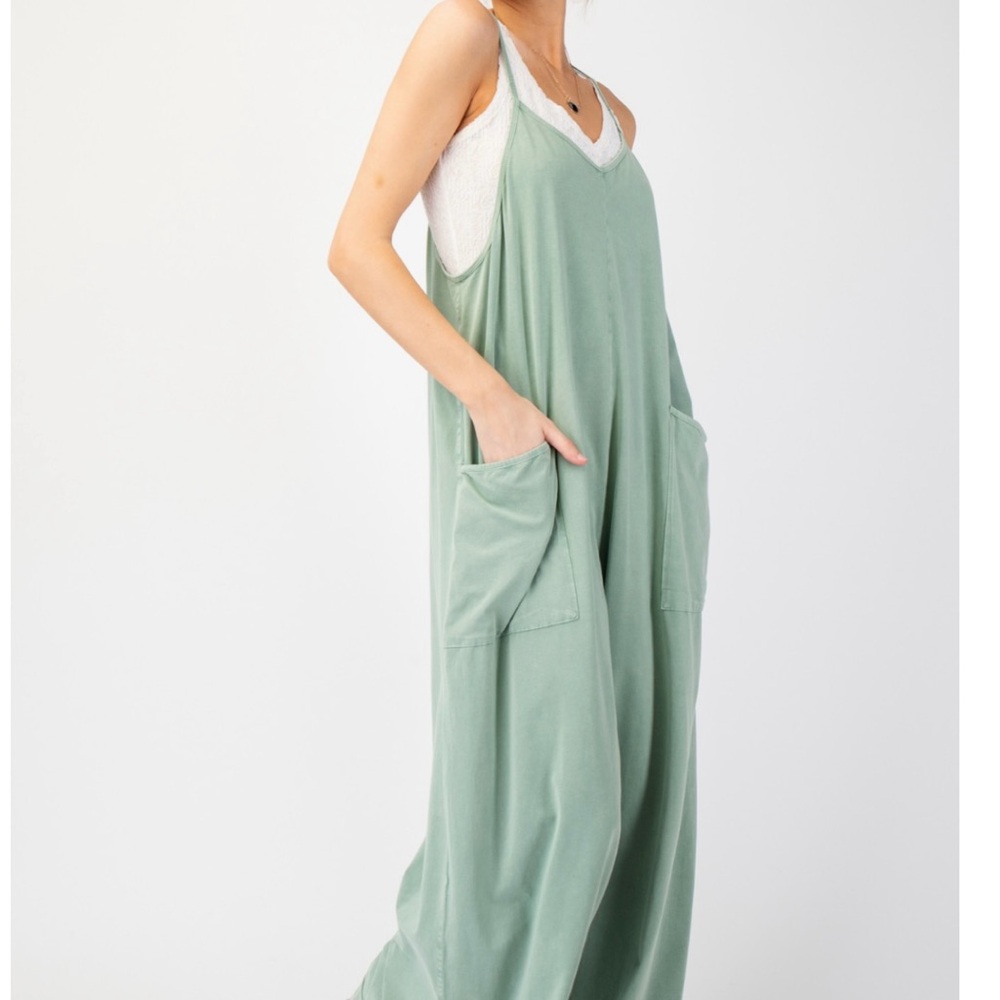 Mint Green Jumpsuit